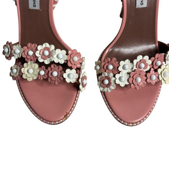 Tabitha Simmons Lynn Sandal Dusty Rose Size 5.5 - Picture 7 of 7